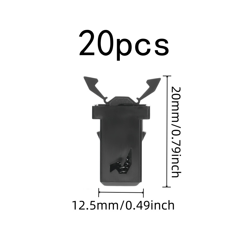 20個入りスプリングスナップボタン、黒色プラスチックボディ、 - Body Jewelry Kitchener のレビューと価格