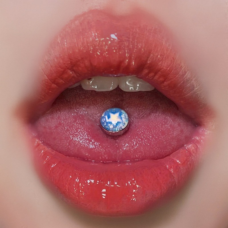 1Pc 新しいトレンディな甘いクールなスタイルのステンレス鋼 - Body Jewelry High Quality のレビューと価格