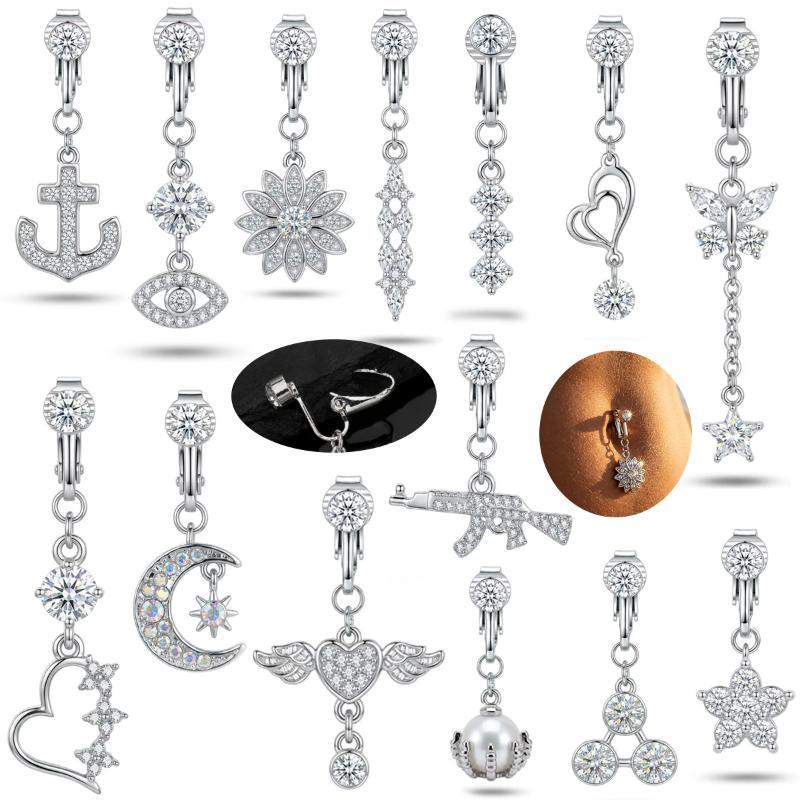 1個入り トレンドのエンジェルベリーボタンリング ステンレス - Body Jewelry Surgical Steel のレビューと価格