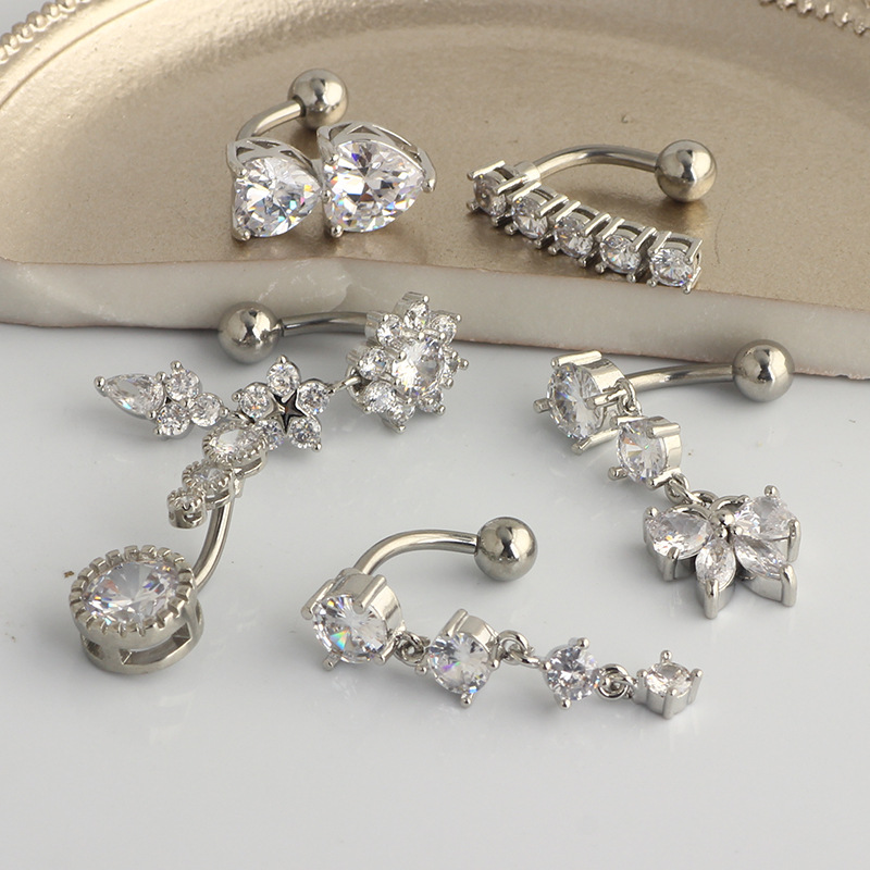 へそピアス ダングルベリーリング サージカルステンレス 14 - Body Jewelry Surgical Steel のレビューと価格