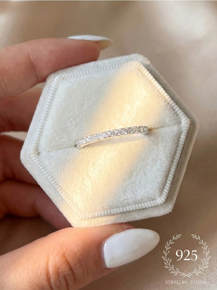 925 スターリングシルバーミニマリストクラシックラウンドジ - Body Jewelry High Quality のレビューと価格