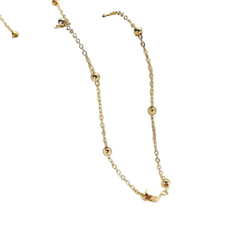 女の子用シンプルハートビーズベリーチェーン、女性用ファッショ - Body Jewelry Types のレビューと価格