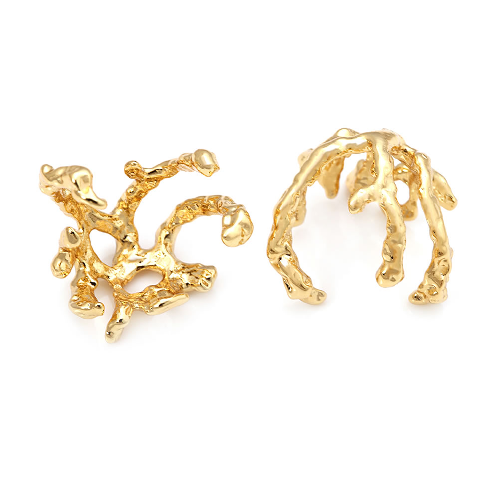 女性のためのフラワーシェイプの真ちゅう製ビーズ,高品質の18 - Body Jewelry High Quality のレビューと価格