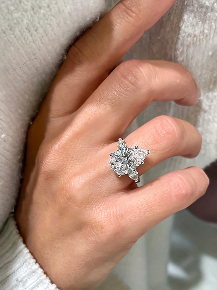 925 スターリングシルバー光沢のあるウォータードロップデザ - Body Jewelry High Quality のレビューと価格