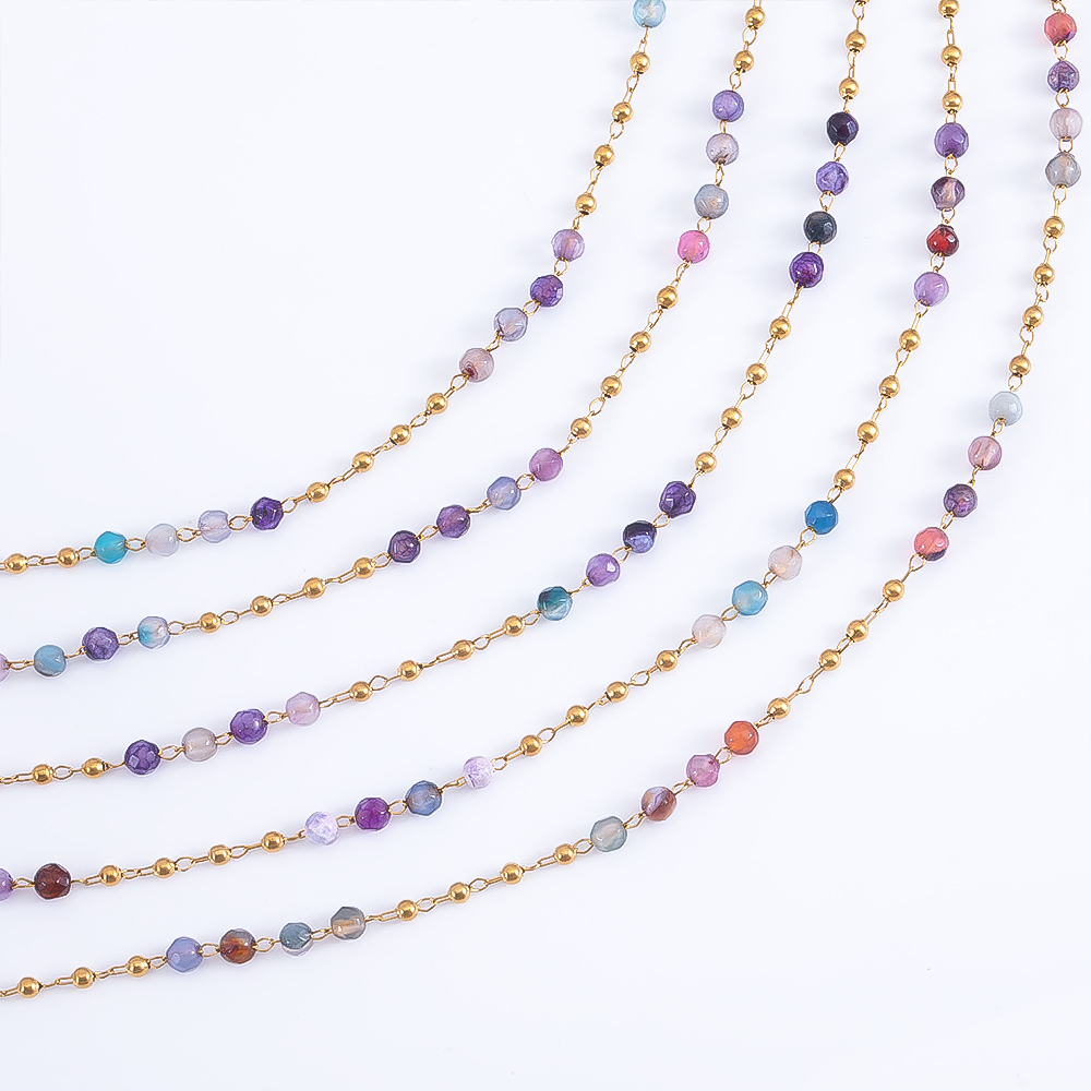 0.5 メートル 1 メートルのステンレス鋼色透明クリスタル - Body Jewelry Bulk のレビューと価格