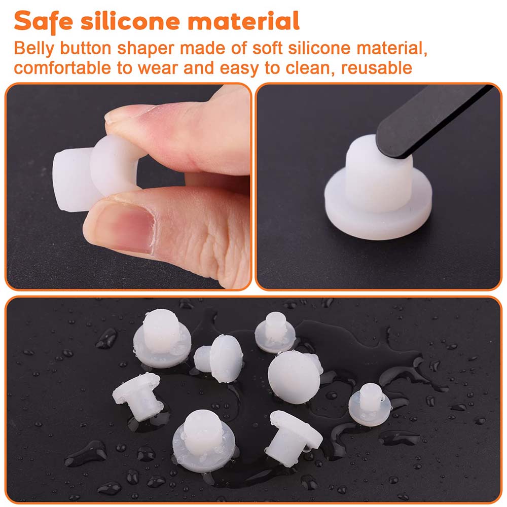 1PC シリコーンへそプラグへそハーパープラグへそトレーナー - Body Jewelry Repair のレビューと価格