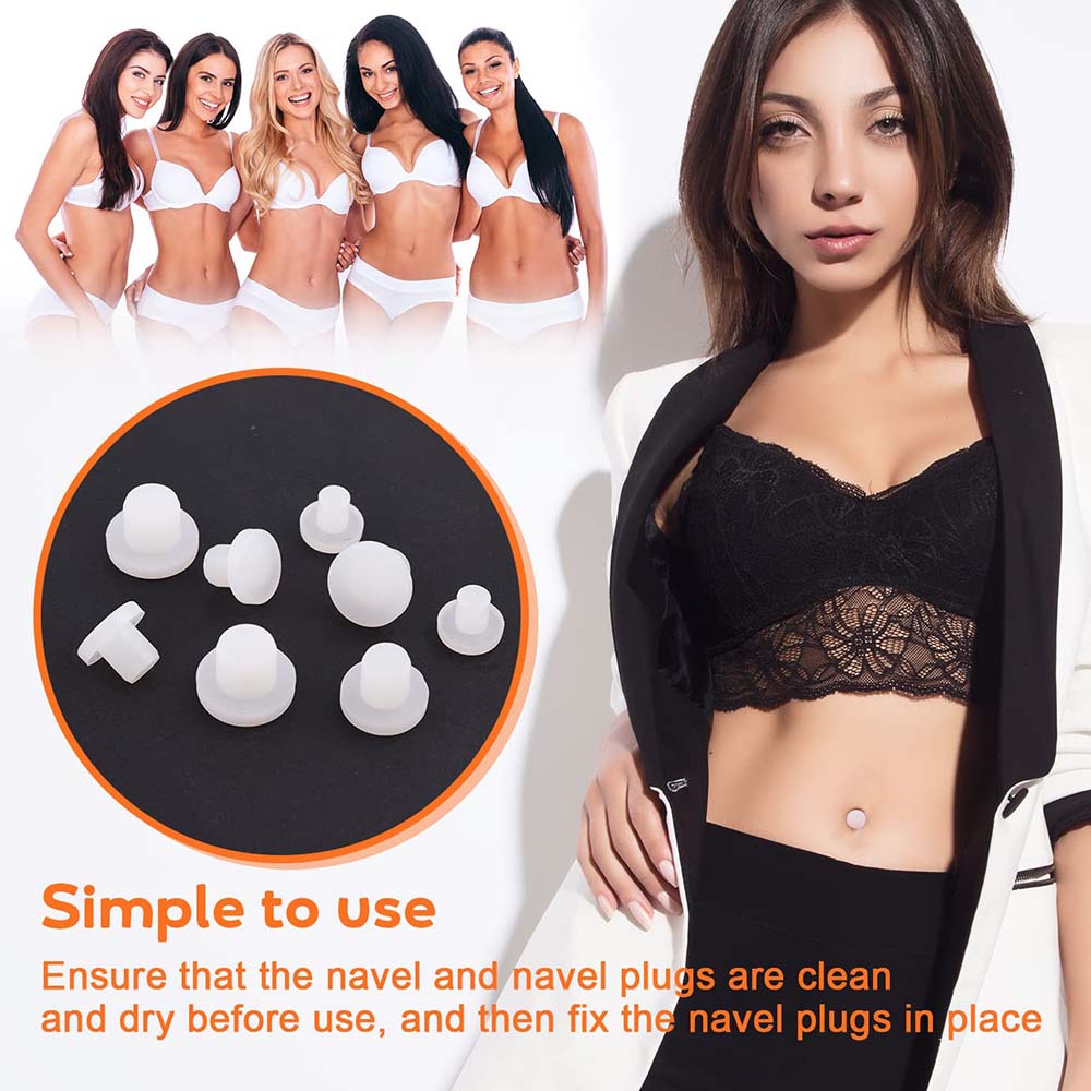減量のためのシリコンベリーボタントレーナー-手術、へそのへそ - Body Jewelry Repair のレビューと価格